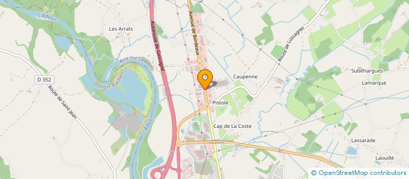 localisation de l'entreprise SCI VICMA  AIRE-SUR-L'ADOUR