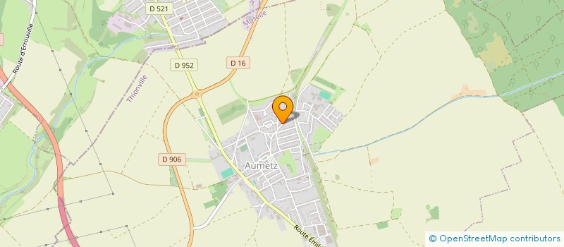 localisation de l'entreprise SCI VICO  AUMETZ