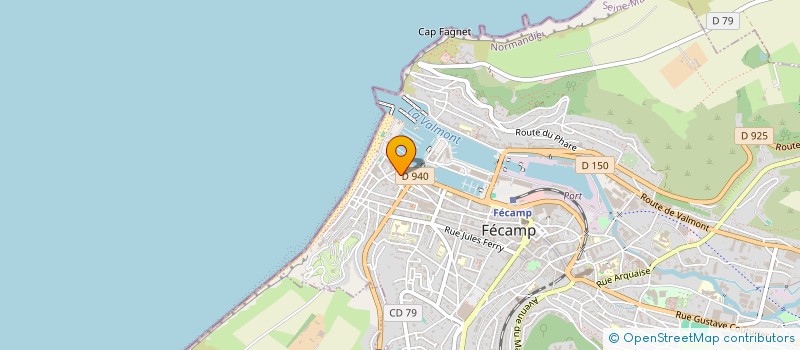 localisation de l'entreprise SCI VICOMTE  FECAMP