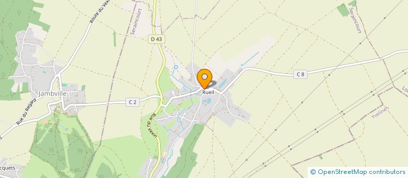 localisation de l'entreprise SCI VICRA  SERAINCOURT