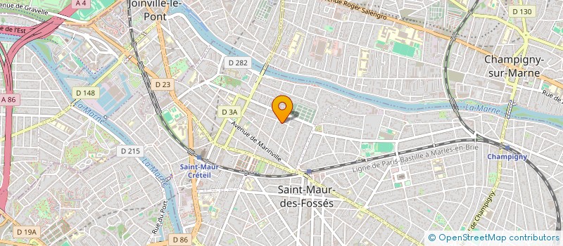 localisation de l'entreprise SCI VICRIS à SAINT-MAUR-DES-FOSSES