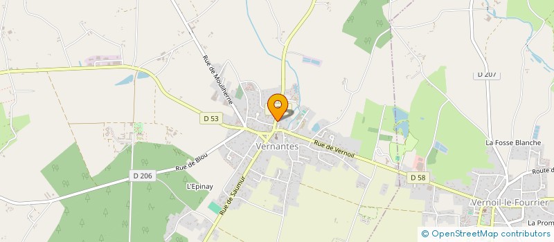 localisation de l'entreprise SCI VICRO  NOYANT-VILLAGES