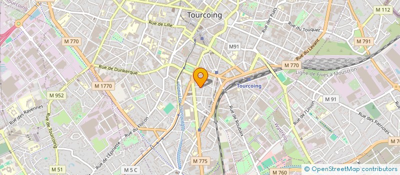 localisation de l'entreprise SCI VICTOIRE  TOURCOING