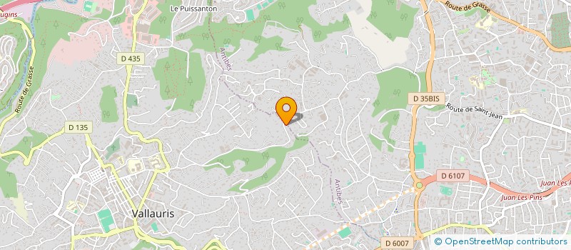 localisation de l'entreprise SCI VICTOIRE à VALLAURIS