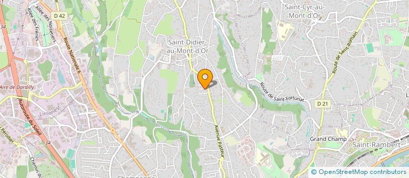 localisation de l'entreprise SCI VICTOIRE  SAINT-DIDIER-AU-MONT-D'OR