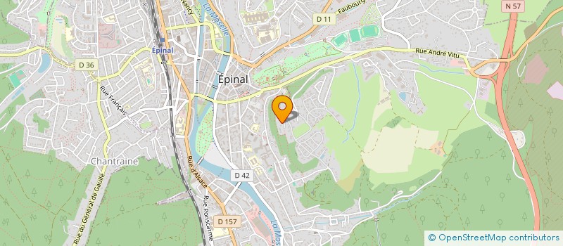 localisation de l'entreprise SCI VICTOIRE à EPINAL