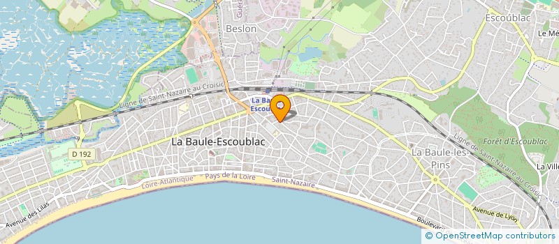 localisation de l'entreprise SCI VICTOIRE  LA BAULE-ESCOUBLAC