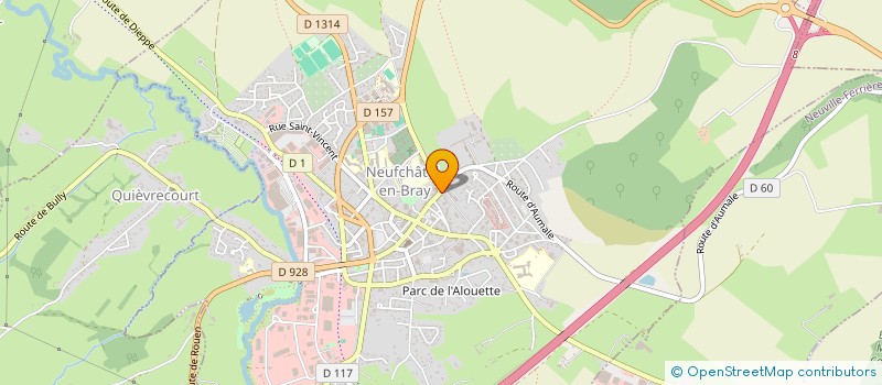 localisation de l'entreprise SCI VICTOIRE  NEUFCHATEL-EN-BRAY