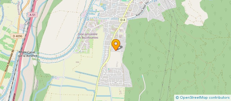 localisation de l'entreprise SCI VICTOIRE  ORAISON