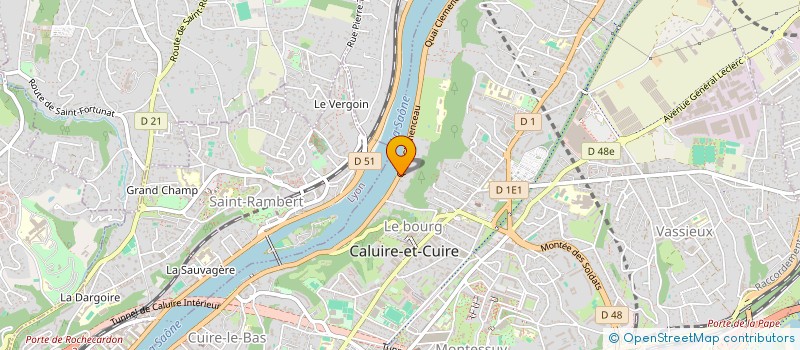 localisation de l'entreprise SCI VICTOIRE  CALUIRE-ET-CUIRE