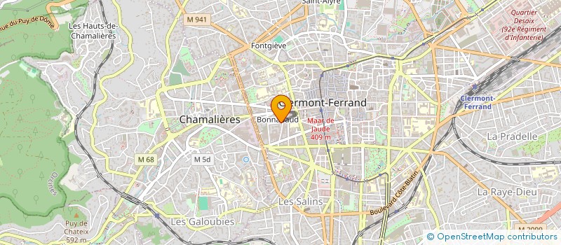 localisation de l'entreprise SCI VICTOIRE  CLERMONT-FERRAND