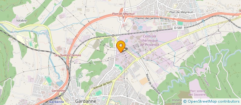localisation de l'entreprise SCI VICTOIRE à GARDANNE