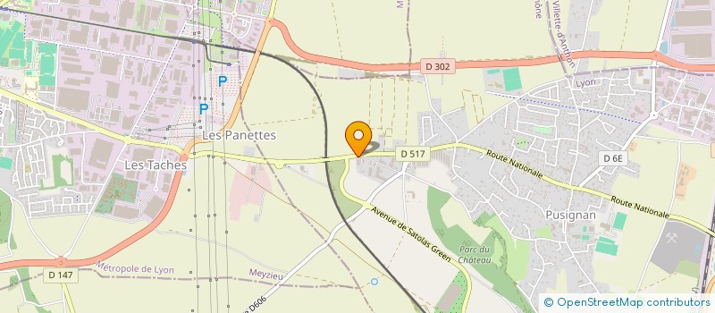 localisation de l'entreprise SCI VICTOIRE  PUSIGNAN