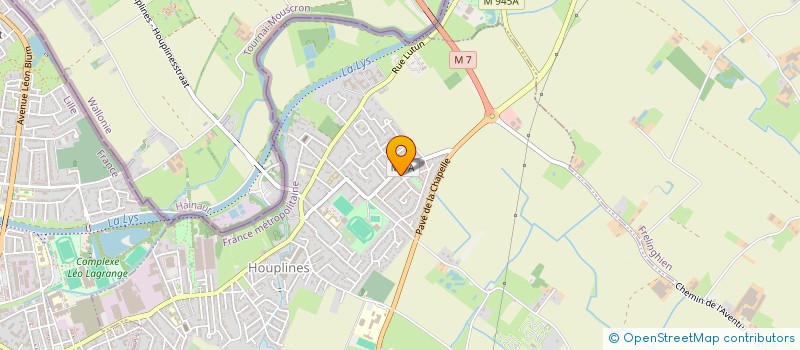 localisation de l'entreprise SCI VICTOIRE  HOUPLINES