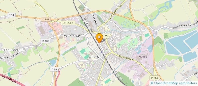 localisation de l'entreprise SCI VICTOIRE  LILLERS