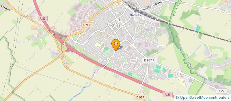 localisation de l'entreprise SCI VICTOIRE IMMOBILIER  ORCHIES