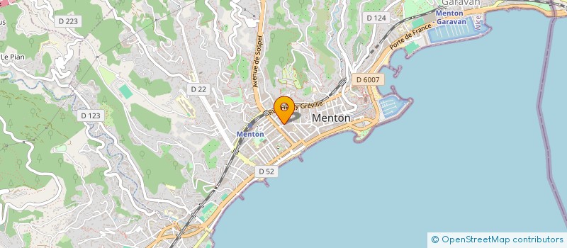 localisation de l'entreprise SCI VICTOR à MENTON