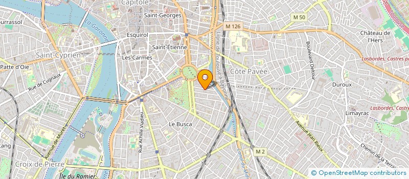 localisation de l'entreprise SCI VICTOR à TOULOUSE