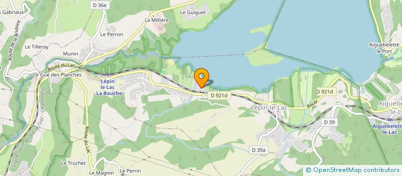 localisation de l'entreprise SCI VICTOR  AIGUEBELETTE-LE-LAC