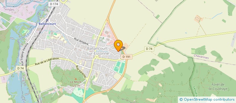 localisation de l'entreprise SCI VICTOR à BALLANCOURT-SUR-ESSONNE