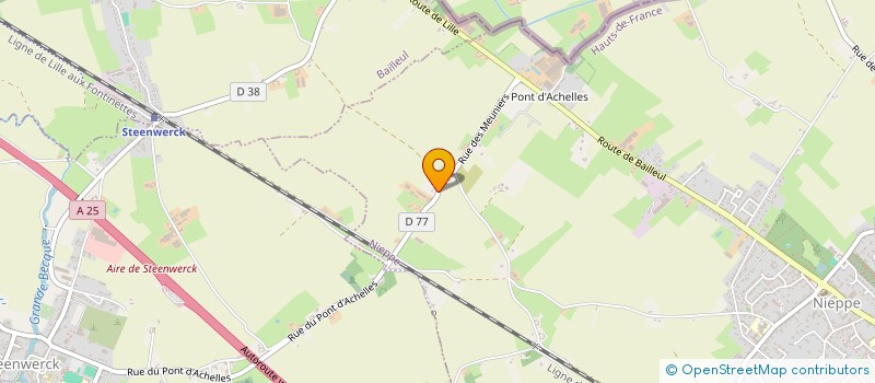 localisation de l'entreprise SCI VICTOR  NIEPPE