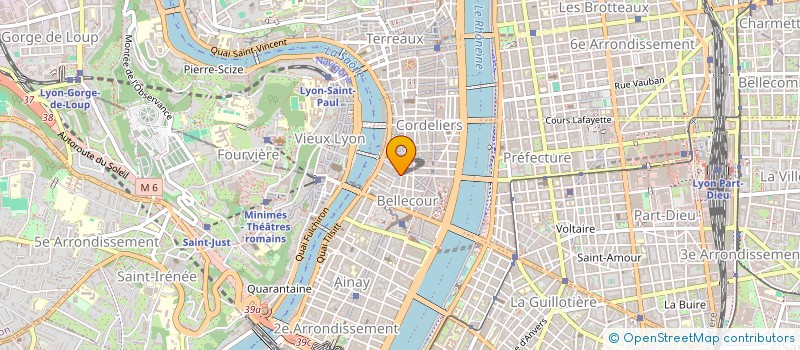 localisation de l'entreprise SCI VICTOR  LYON