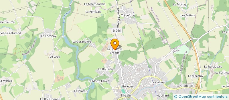 localisation de l'entreprise SCI VICTOR  PLESLIN-TRIGAVOU