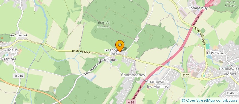 localisation de l'entreprise SCI VICTOR  CHAMPVANS-LES-MOULINS