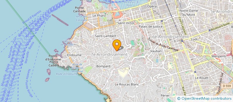 localisation de l'entreprise SCI VICTOR à MARSEILLE