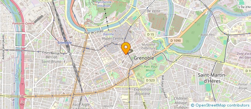 localisation de l'entreprise SCI VICTOR à GRENOBLE