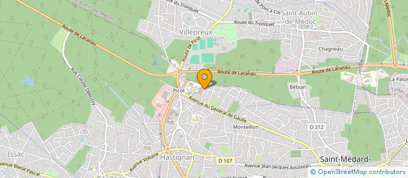 localisation de l'entreprise SCI VICTOR  SAINT-MEDARD-EN-JALLES