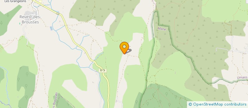 localisation de l'entreprise SCI VICTOR  REVEST-DES-BROUSSES