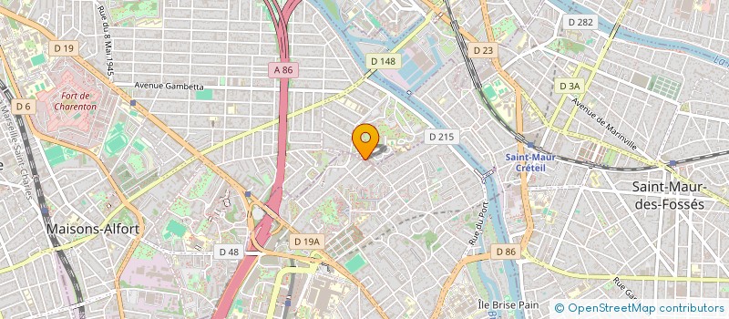 localisation de l'entreprise SCI VICTOR à CRETEIL