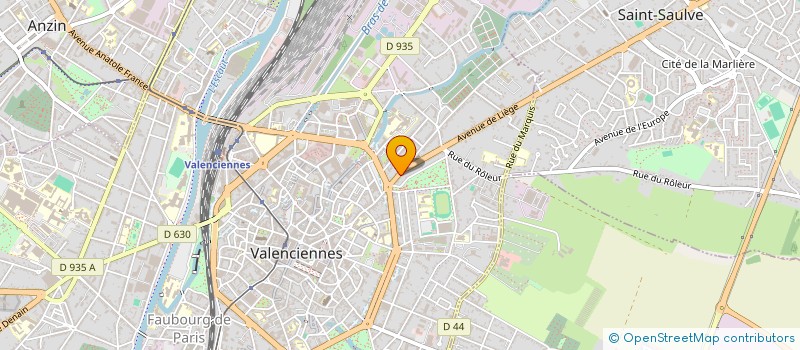 localisation de l'entreprise SCI VICTOR  VALENCIENNES