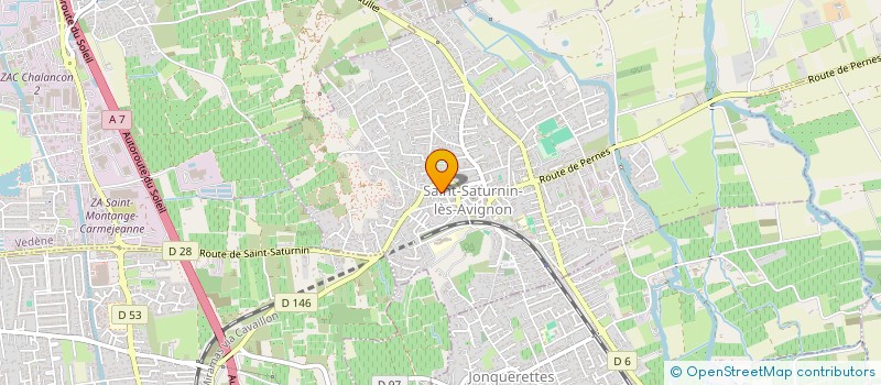 localisation de l'entreprise SCI VICTOR  SAINT-SATURNIN-LES-AVIGNON