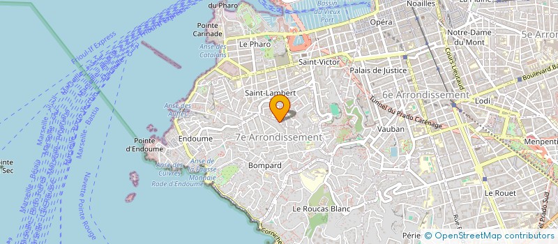 localisation de l'entreprise SCI VICTOR  MARSEILLE