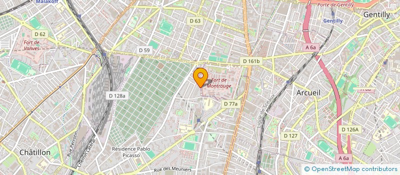 localisation de l'entreprise SCI VICTOR BASH à BAGNEUX