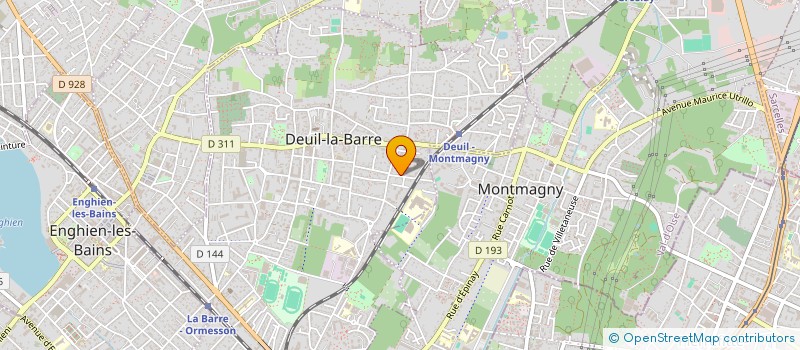 localisation de l'entreprise SCI VICTOR COUSIN  DEUIL-LA-BARRE