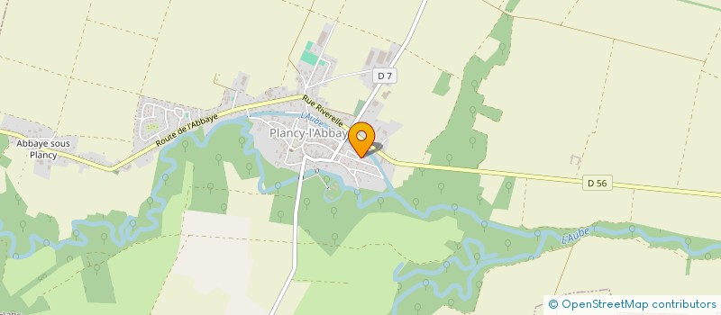 localisation de l'entreprise SCI VICTOR GEORGES  PLANCY-L'ABBAYE