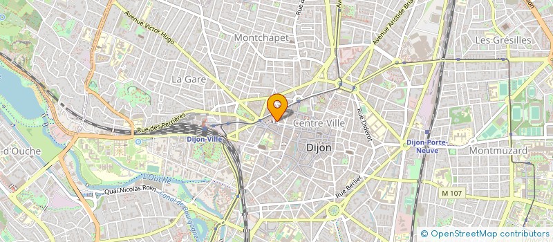 localisation de l'entreprise SCI VICTOR HUGO 129 à DIJON
