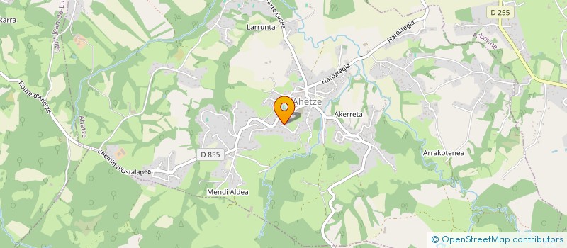 localisation de l'entreprise SCI VICTOR HUGO 28  AHETZE