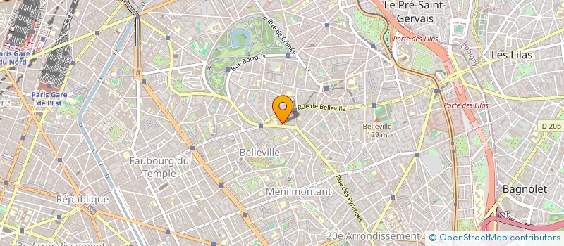 localisation de l'entreprise SCI VICTOR HUGO à PARIS