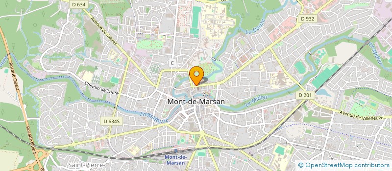localisation de l'entreprise SCI VICTOR HUGO 42 à MONT-DE-MARSAN