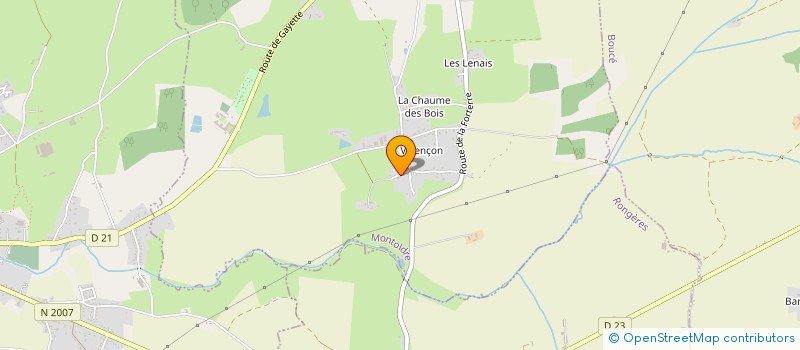 localisation de l'entreprise SCI VICTOR HUGO  MONTOLDRE