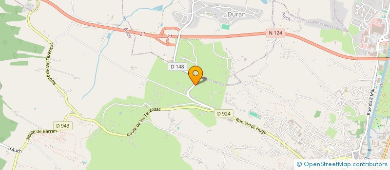 localisation de l'entreprise SCI VICTOR HUGO  AUCH