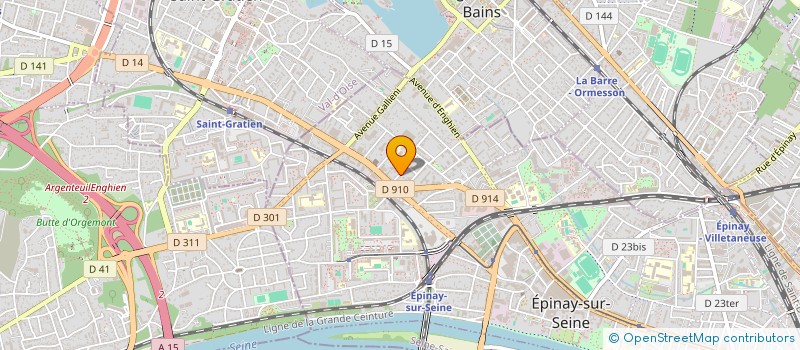 localisation de l'entreprise SCI VICTOR HUGO à EPINAY-SUR-SEINE