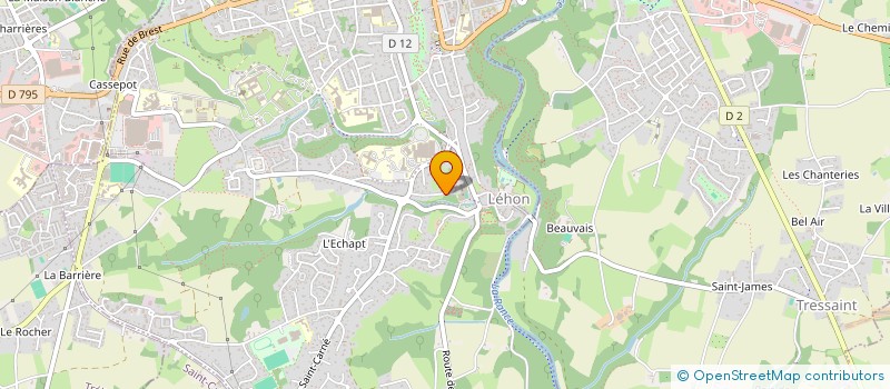 localisation de l'entreprise SCI VICTOR HUGO  DINAN