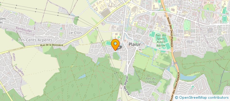 localisation de l'entreprise SCI VICTOR HUGO  PLAISIR