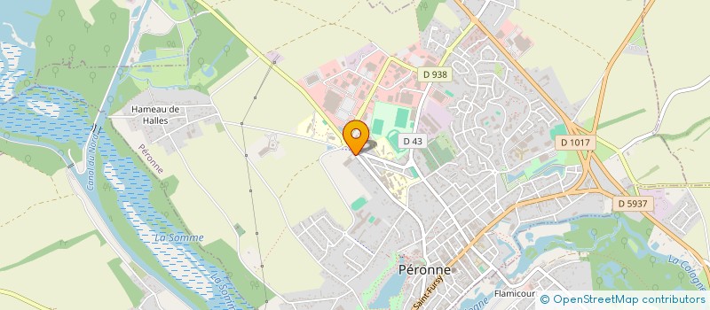 localisation de l'entreprise SCI VICTOR-HUGO à PERONNE