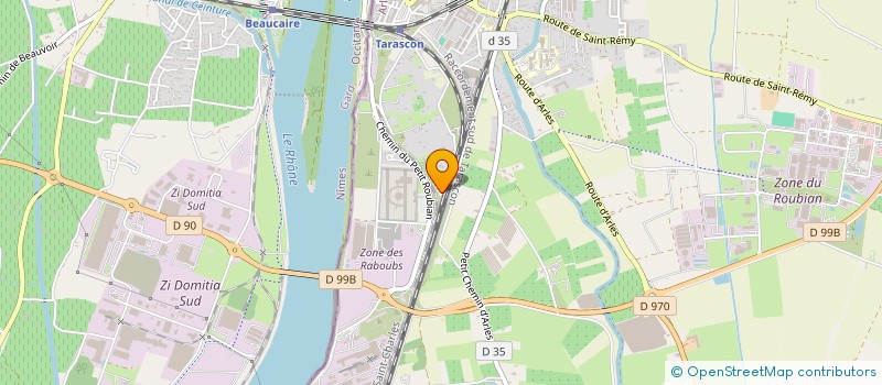 localisation de l'entreprise SCI VICTOR HUGO  TARASCON